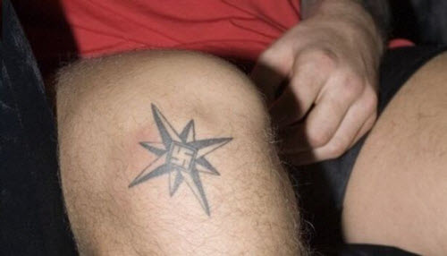 Фото звезды на коленях тату что значит - 3