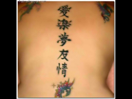 Китайский иероглифы тату фото - 4