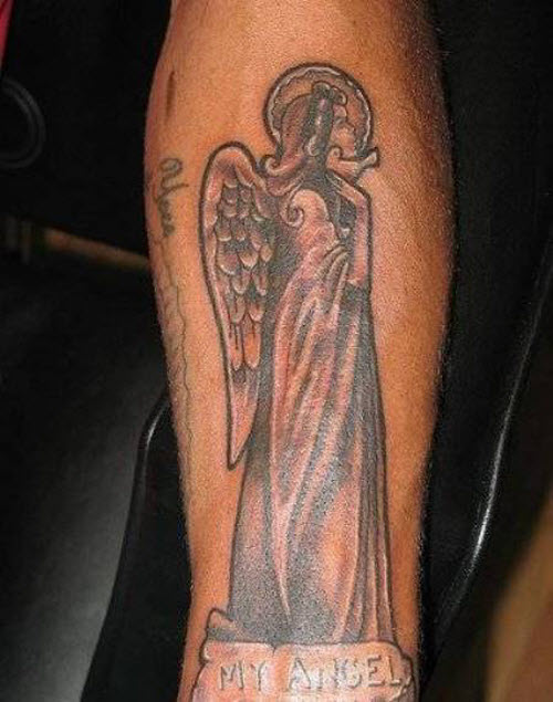 Крылья ангела тату фото на руке - 8